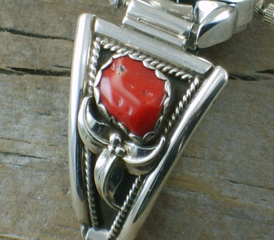 coral jewelry oxblood coral and silver watch (6).jpg